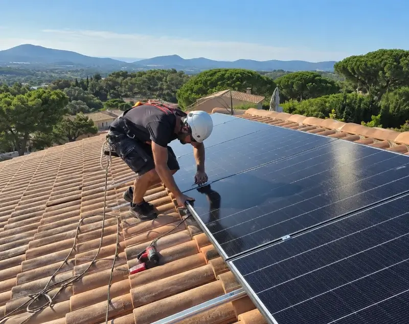 Installateur panneaux solaires Aurel — pose photovoltaïque sur toiture